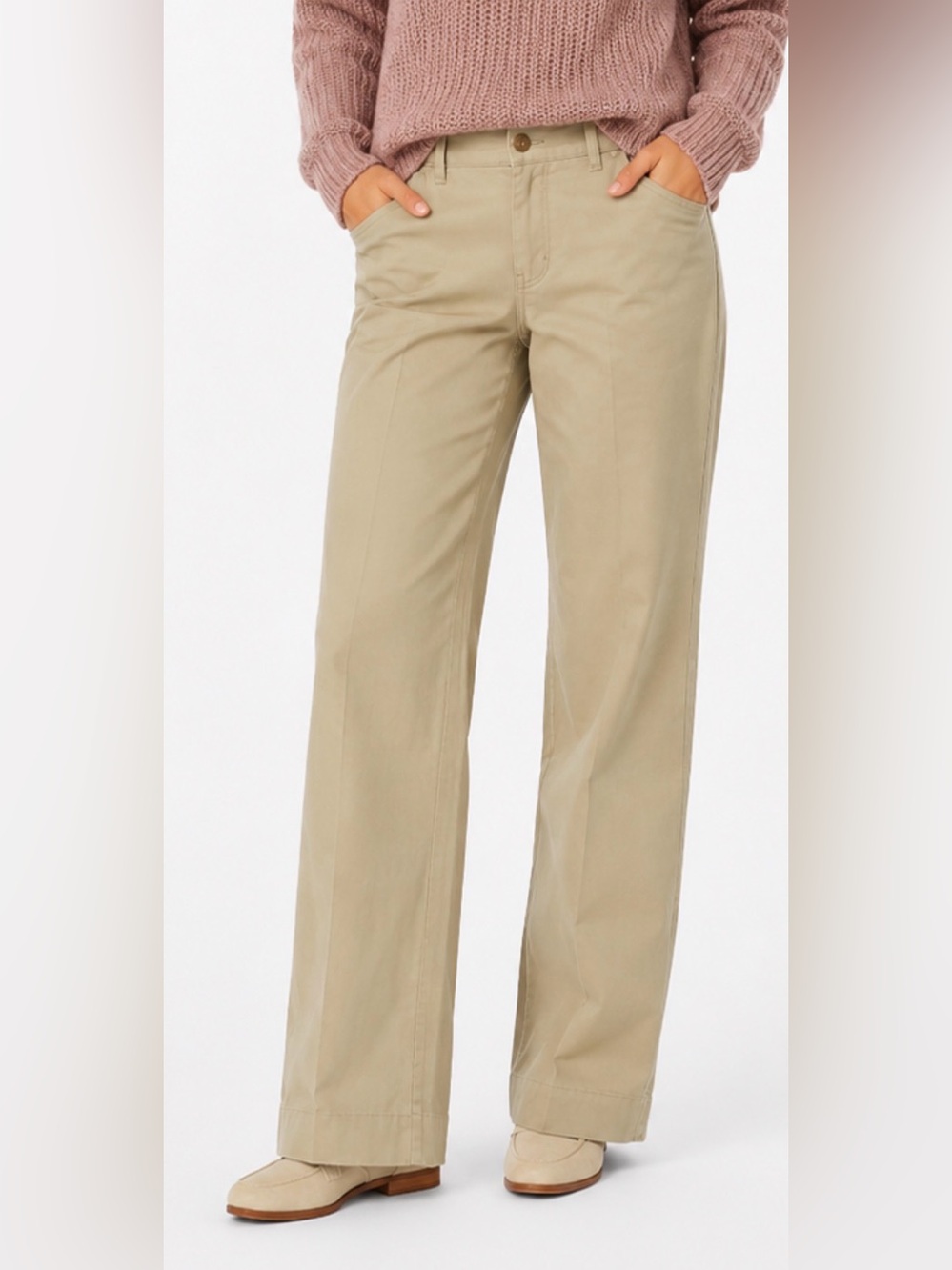 ST. JOHN (yellow tag) Khaki‎ Pants Size 2